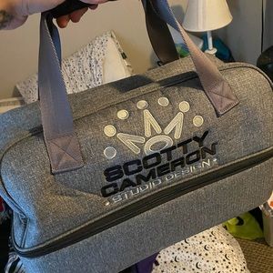 Very rare the world renown Scotty Cameron of Titleist travel duffle and shoe bag
